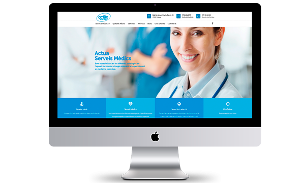 Estrenem nova web - Actua Girona