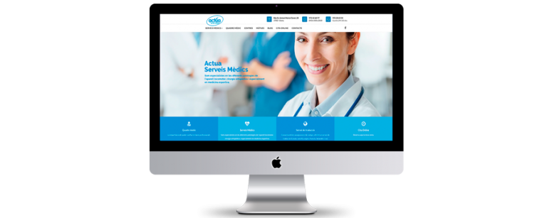 Estrenem nova web - Actua Girona